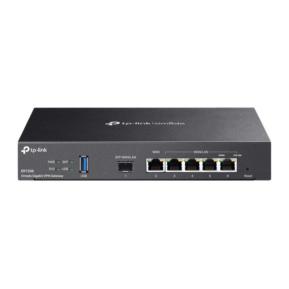 TP-LINK TL-ER7206 SAFESTREAM GIGABIT MULTI-WAN VPN ROUTER