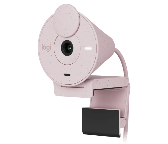 Webcam Logitech BRIO 300 Full HD dengan Shutter Privasi & Noise-Reducing Mic