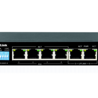 D-LINK DES-F1006P-E 250M 6-PORT 10/100 SWITCH WITH 4 POE PORTS