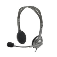 LOGITECH H110 Stereo Headset – Headset Kabel Nyaman dengan Suara Jernih untuk Komunikasi Harian