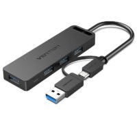 VENTION USB HUB 3.0 4-PORT WITH USB-C & USB 3.0 0.15M CHTBB