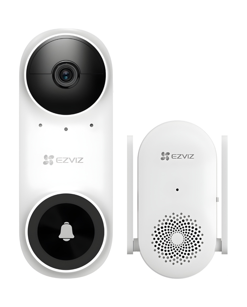 EZVIZ CP3 Video Doorbell 3MP Smart WiFi Bel Pintu Kamera Wireless AI Human Detection 5000mAh