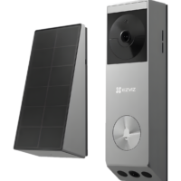 EZVIZ EP3x Pro Video Doorbell Dual Kamera 2K Smart Doorbell AI Solar Panel Built-in Storage 32GB