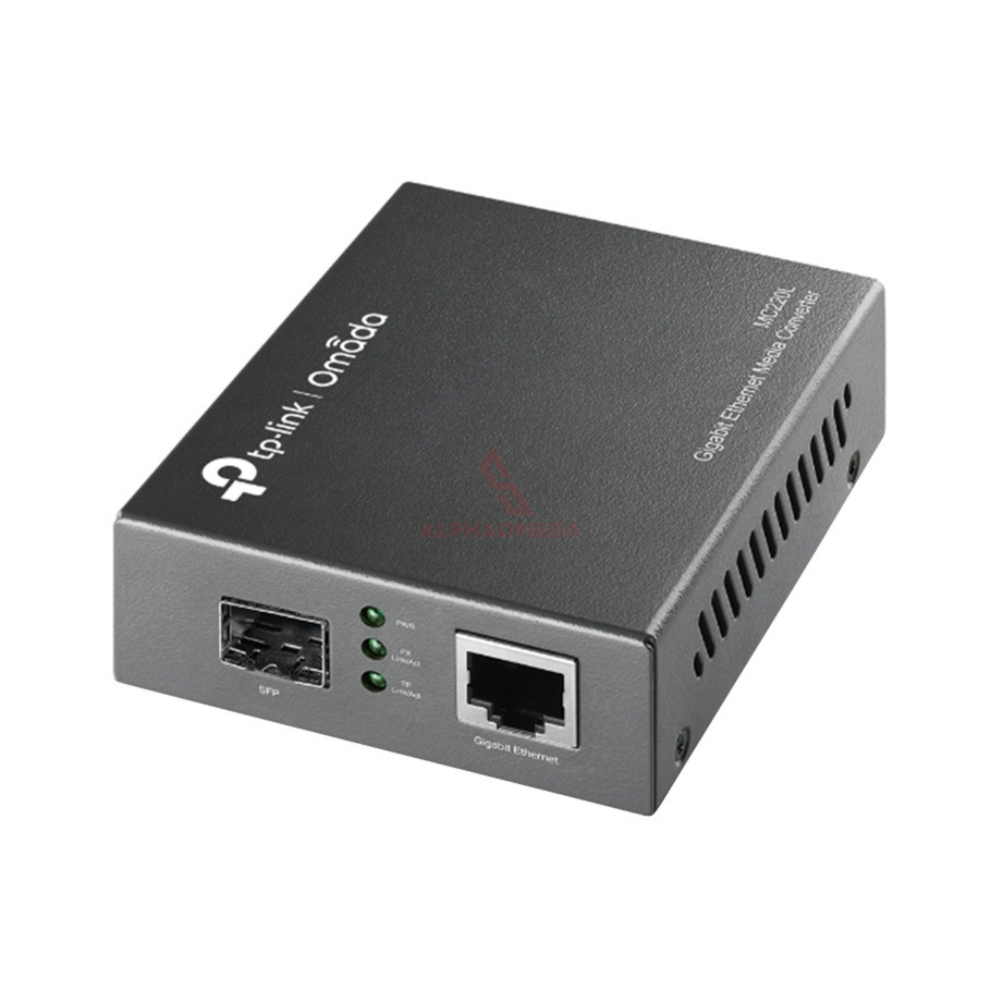 TP-Link MC220L Gigabit SFP Media Converter Omada