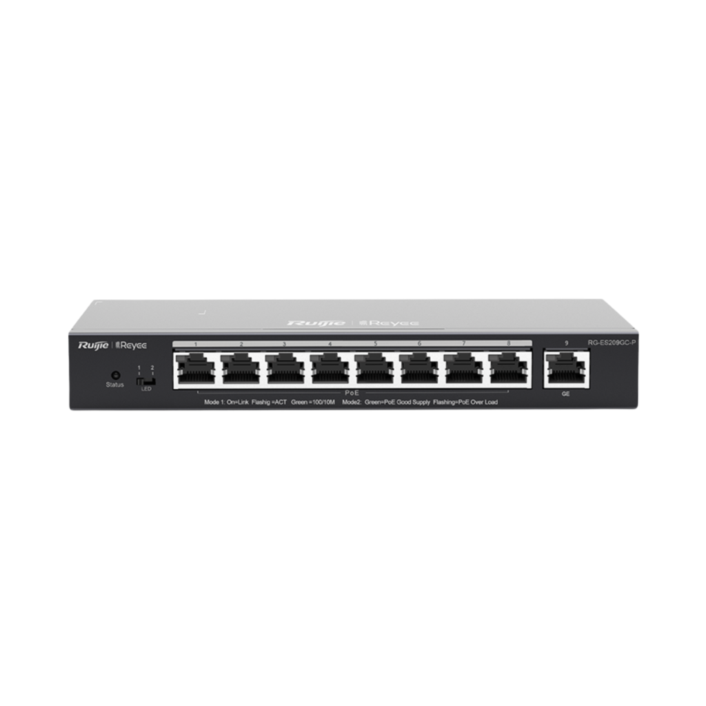 Ruijie Reyee RG-ES209GC-P 9 Port Gigabit Smart PoE Switch