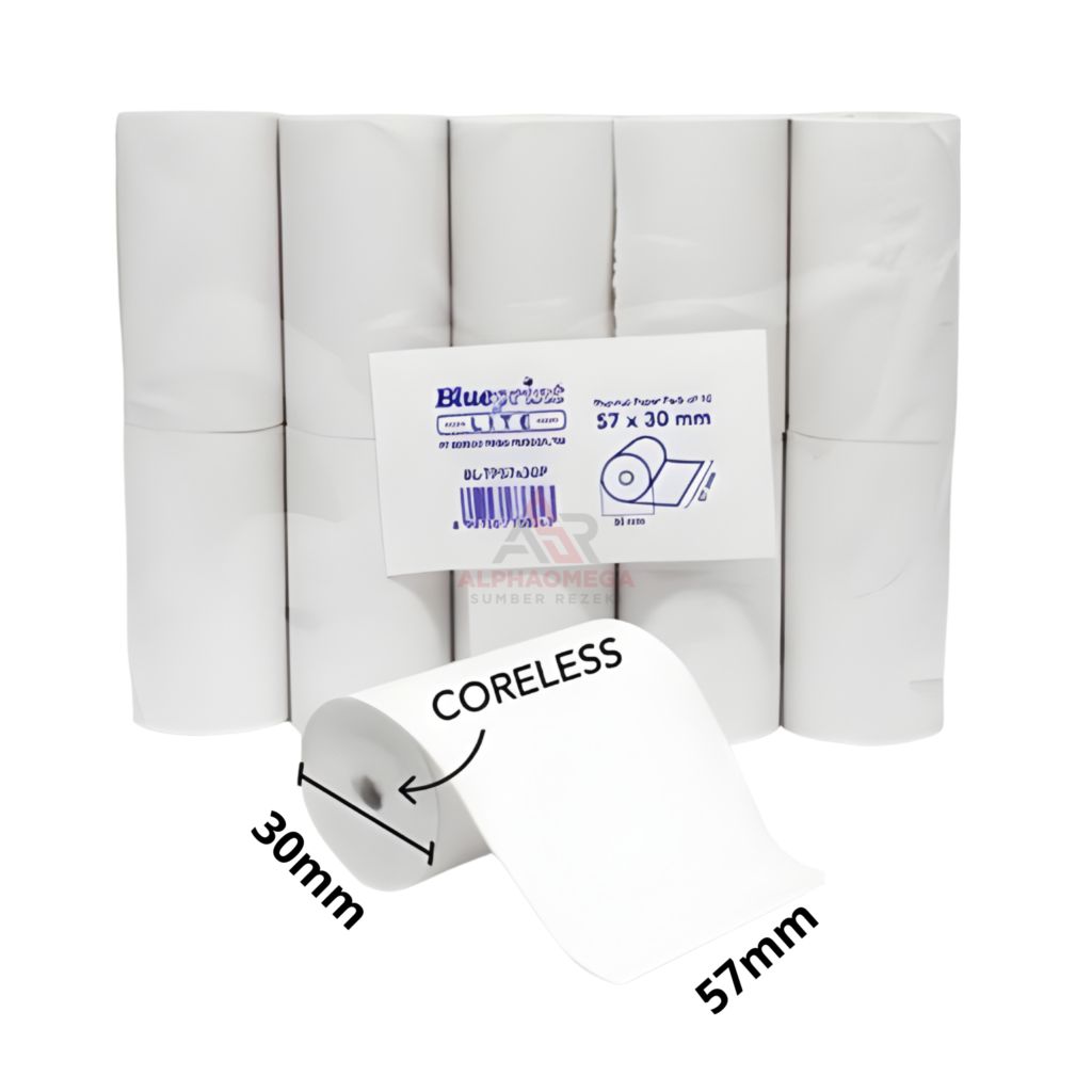 BLUEPRINT Lite Thermal Paper Roll 57x30 Kertas Struk Thermal Printer Kasir POS