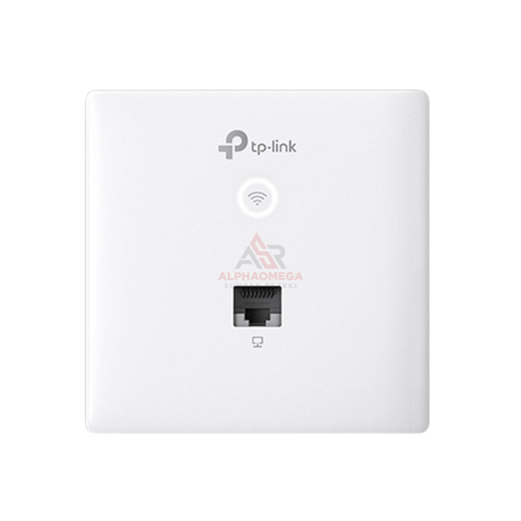 TP-Link Omada EAP115-Wall Access Point Wireless N Wall-Plate 300Mbps 2 Port LAN Spesifikasi Lengkap