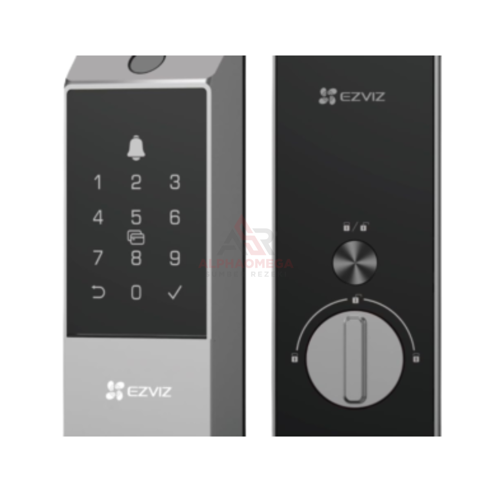 EZVIZ DL04 Pro Smart Door Lock Fingerprint WiFi Deadbolt Remote Unlock RFID Card Password