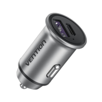 Vention Car Charger 2 Port USB-A Type-C 30W VT-FFFH0