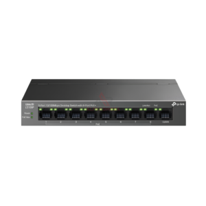 TP-Link LS109P 9-Port Switch PoE Unmanaged (8 Port PoE+ 63W, Extend Mode 250m)