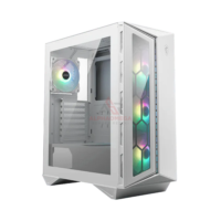 MSI MPG GUNGNIR 110R WHITE Mid Tower Gaming Case Tempered Glass ARGB ATX Premium White Gaming Case GARANSI RESMI INDONESIA
