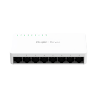Ruijie Reyee RG-ES08G-L 8-Port 10/100/1000 Mbps Gigabit Desktop Unmanaged Switch Visibility Ruijie Cloud Original Garansi Resmi