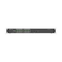 Ruijie Reyee RG-ES118GS-P-L 18-Port Full Gigabit Desktop Unmanaged Switch 16-Port PoE 247W with 2-Port SFP Visibility Ruijie Cloud Original Garansi Resmi