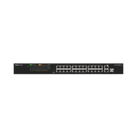 Ruijie Reyee RG-ES126FGS-LP 26-Port Desktop Unmanaged Switch 24-Port PoE 180W with 2-Port Gigabit Combo SFP Visibility Ruijie Cloud Original Garansi Resmi