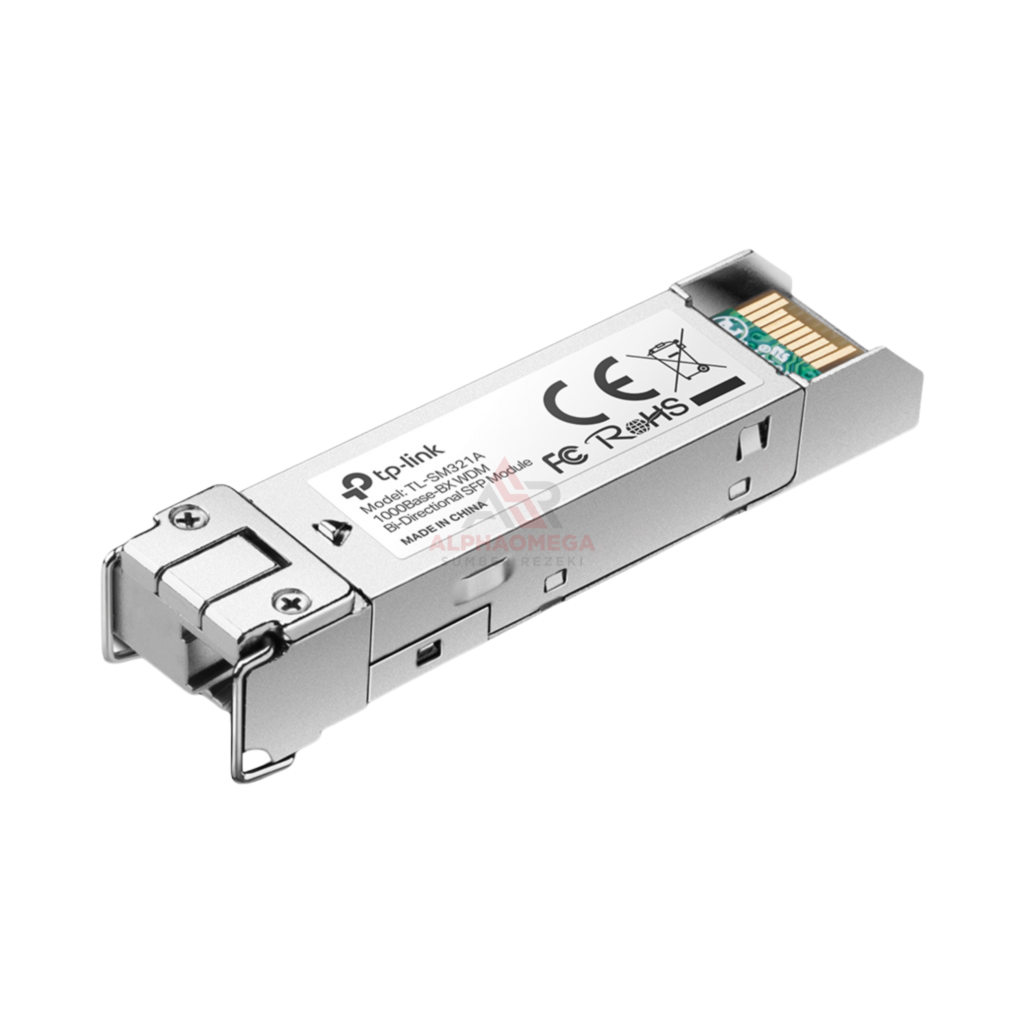 TP-Link TL-SM321A-2 Gigabit Transceiver Module 1.25Gbps WDM BiDi Single Mode 2Km LC