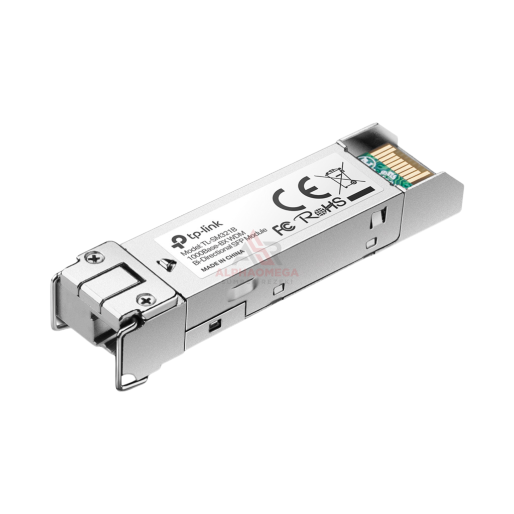 TP-Link SFP SM321B Gigabit Transceiver Module 1.25Gbps WDM BiDi Single Mode 10Km LC