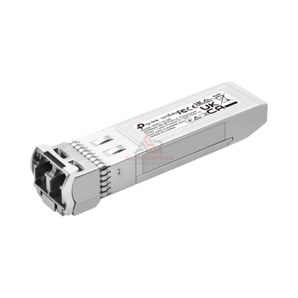 TP-Link SM6110-SR 25G/10G Dual Rate SFP28 SR Multimode Transceiver Module