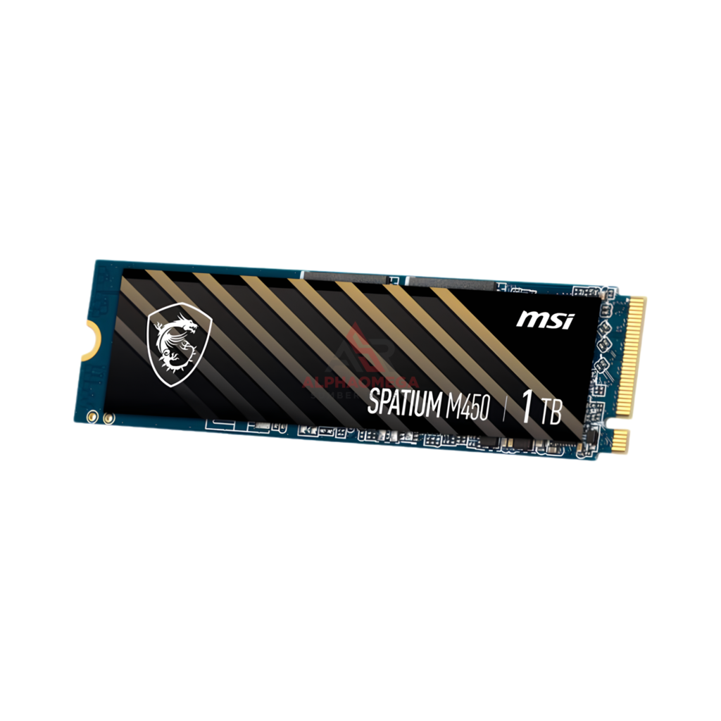 MSI SPATIUM M450 1TB PCIe 4.0 NVMe M.2 SSD Internal