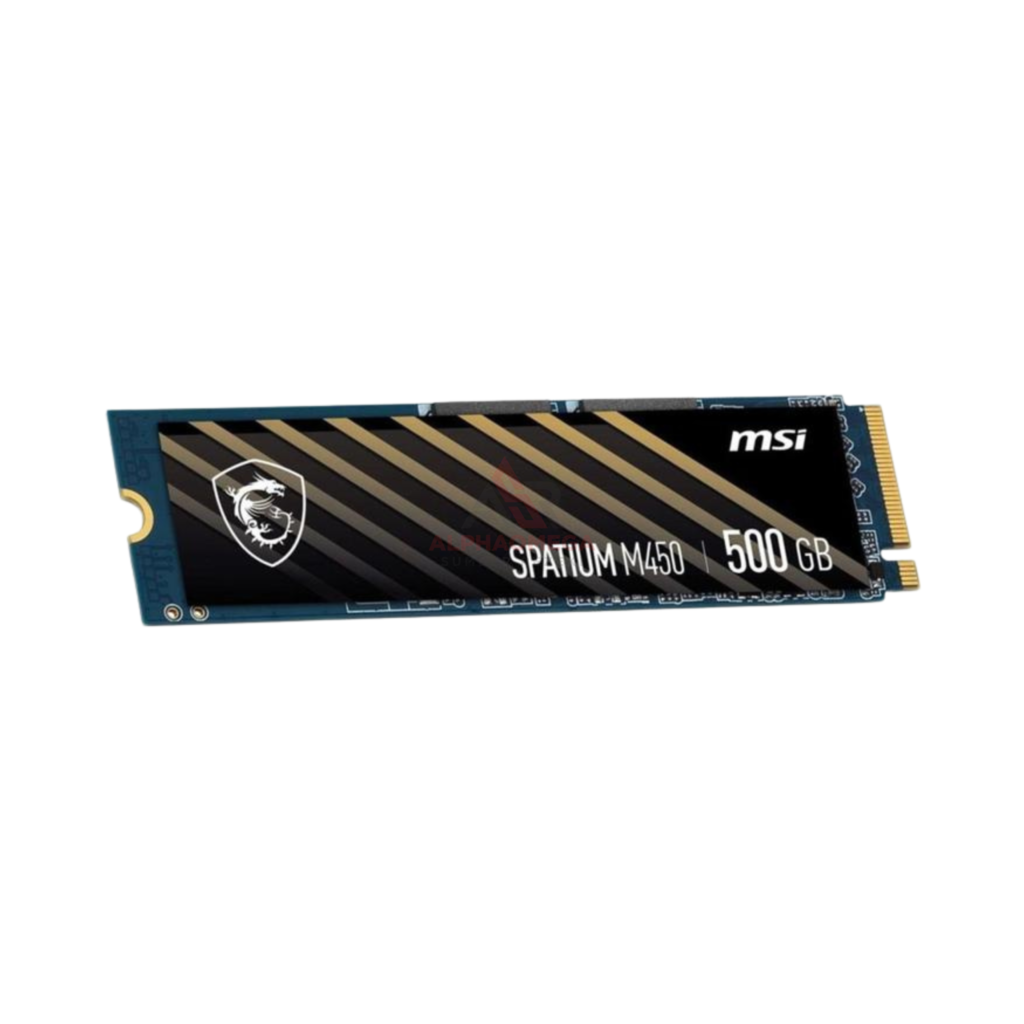 MSI SPATIUM M450 500GB PCIe 4.0 NVMe M.2 SSD Internal
