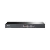 TP-Link TL-SF1016 16-Port Fast Ethernet Rackmount Switch Unmanaged (19 Inch Metal Chassis, Green Technology)