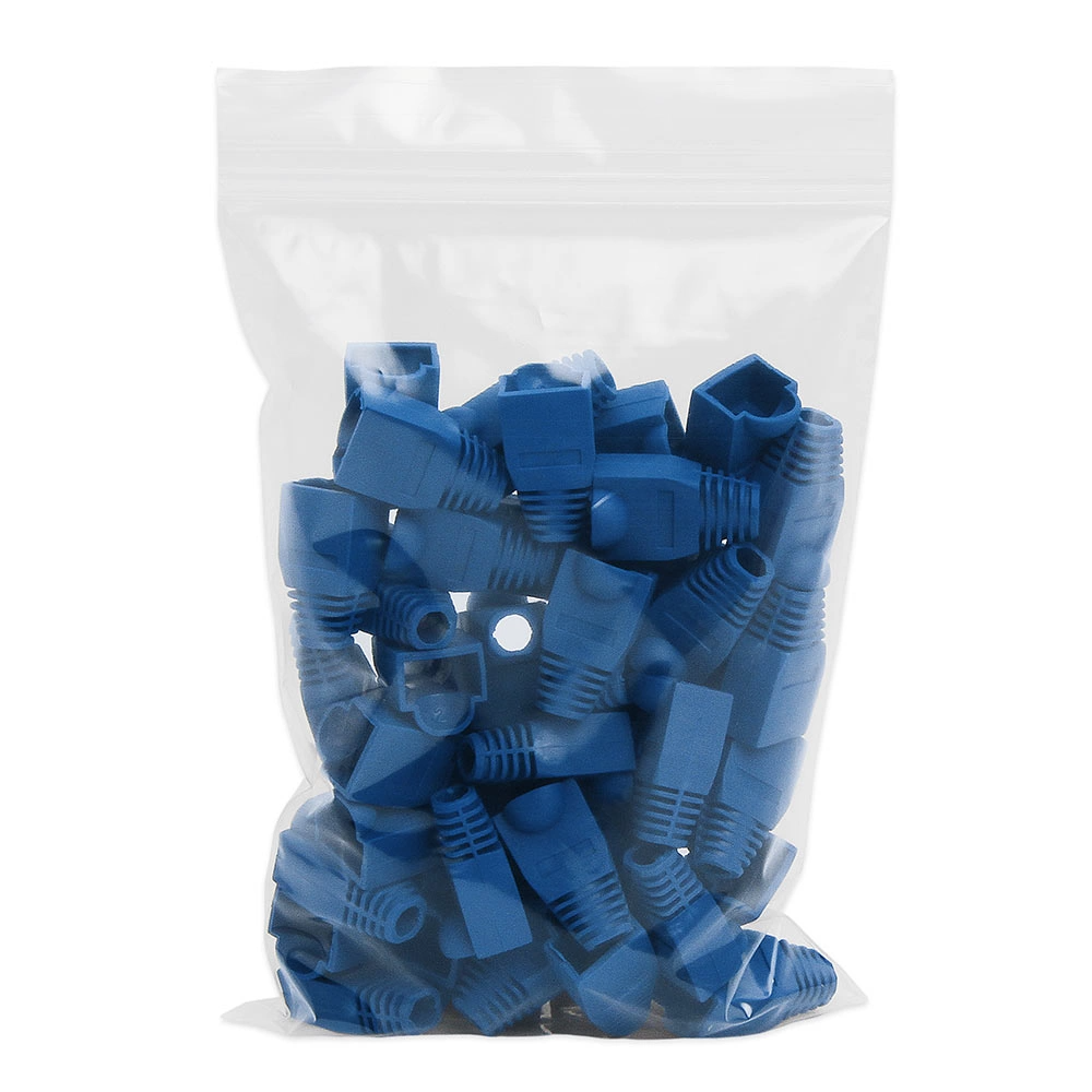 RUBBER BOOT D-LINK  RJ45 - BLUE ISI 50 PCS [NBT-XXBLU-50]