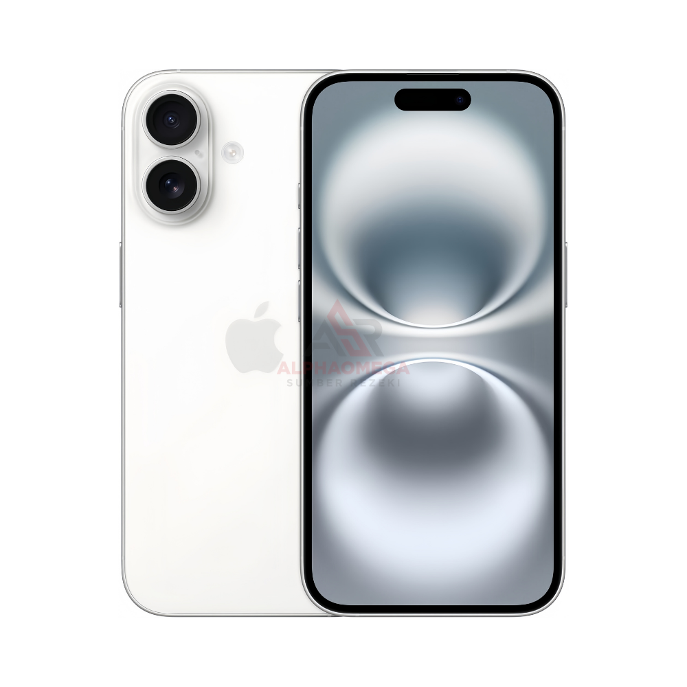 Apple iPhone 16 128GB White Garansi Resmi TAM
