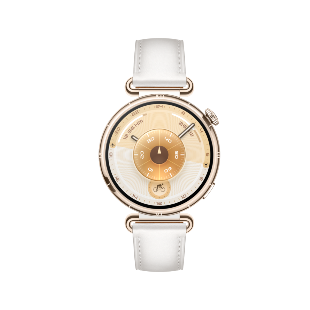 Huawei Watch GT 6 41mm White Layar AMOLED 1.32 Inci Dual-Band GPS Tahan Air 5ATM IP69 Bodi Stainless Steel Garansi Resmi