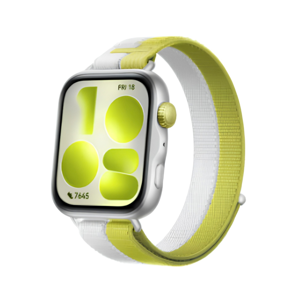 Huawei Watch Fit 5 Silver NFC Layar AMOLED 1.82 Inci 2500 Nits GPS Dual-Band Bodi Aluminium Alloy Tahan Air 5ATM IP6X Garansi Resmi