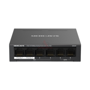 Mercusys MS106P 6-Port 10/100Mbps Desktop Switch 4-Port PoE+ 67W Metal