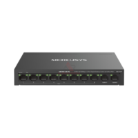 Mercusys MS110CP Switch 10 Port PoE+ CCTV 65W Switch PoE+ 10 Port CCTV 65W Extend 250m Gigabit