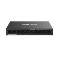 MERCUSYS MS110P 10-Port Fast Ethernet PoE+ Desktop Switch CCTV Network Switch Stabil
