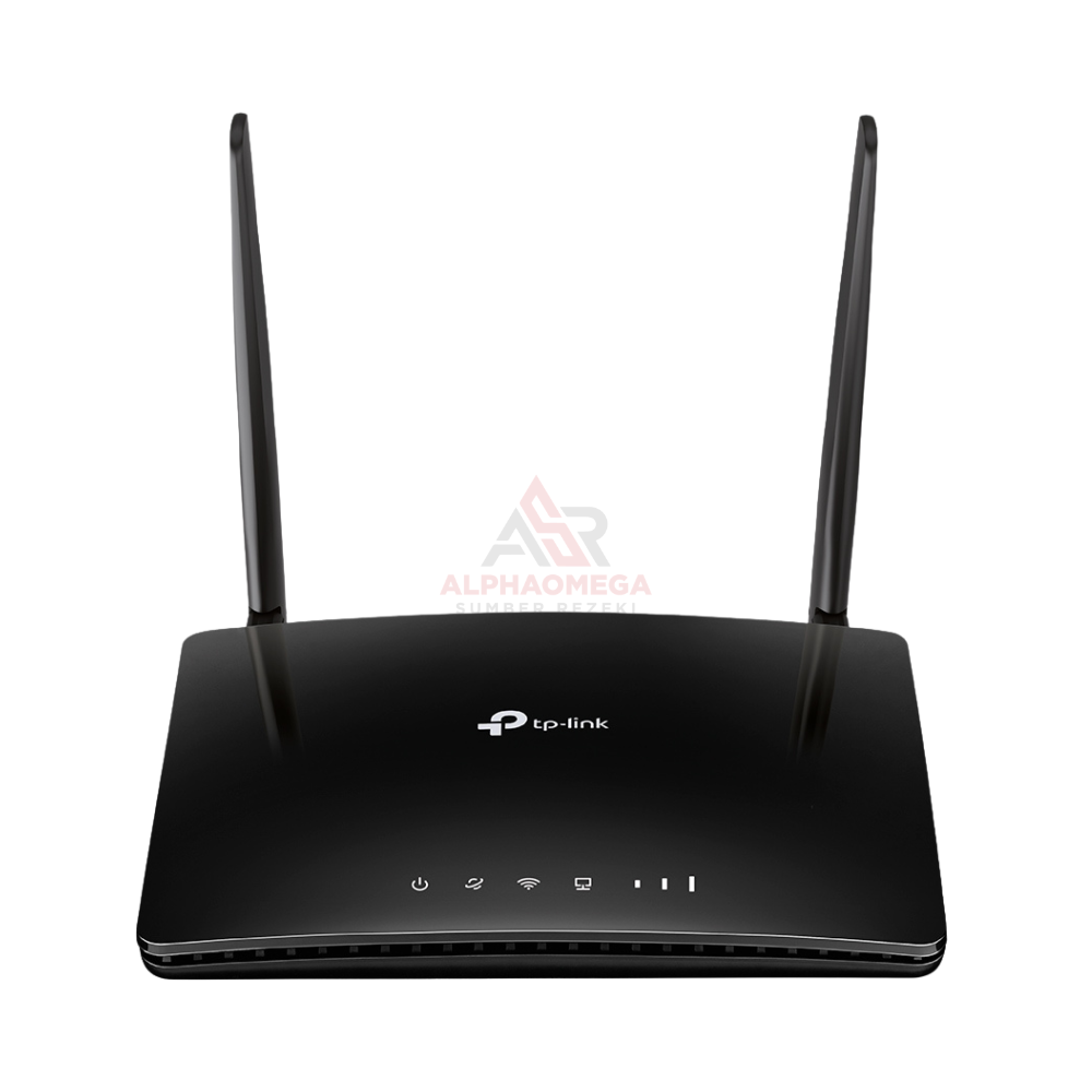 TP-Link TL-MR6400 300Mbps Wireless N 4G LTE Router Slot Sim Card Detachable Antena Original Garansi Resmi