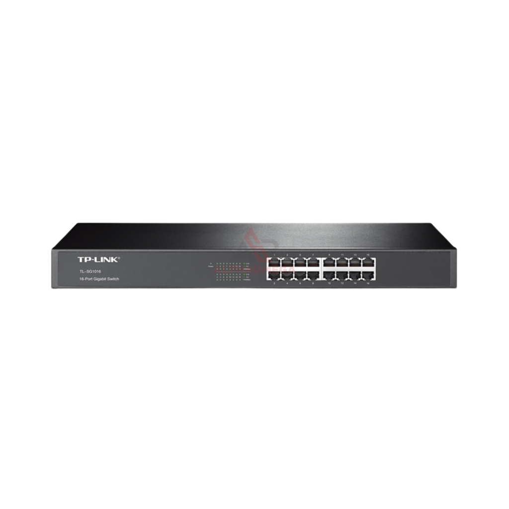 TP-Link TL-SG1016 16 Port Gigabit Unmanaged Rackmount Switch 32Gbps Metal