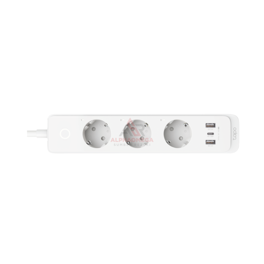 TP-Link Tapo P300 Smart Wi-Fi Power Strip Extension Cord Flame Retardant