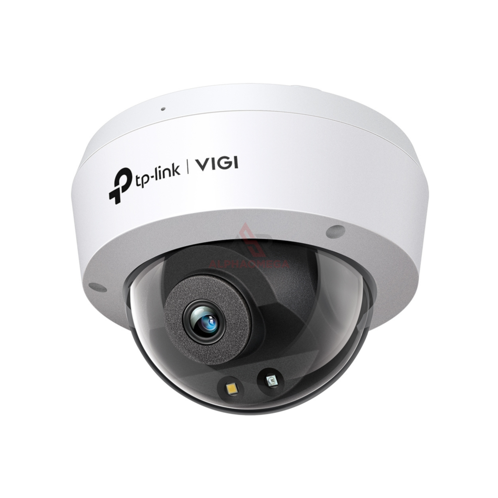 TP-Link VIGI C240 (2.8mm) 4MP 2K Dome PoE IP Camera Full Color Night Vision MicroSD Slot IK10 Vandal-Resistant IP67 Garansi Resmi Original