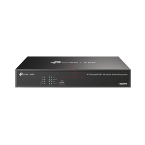 TP-Link VIGI NVR1004H-4P 4-Channel PoE+ Network Video Recorder 1-Sata Slot NVR 4 Ch HDMI 4K VGA Kompresi H.265+ Garansi Resmi Original