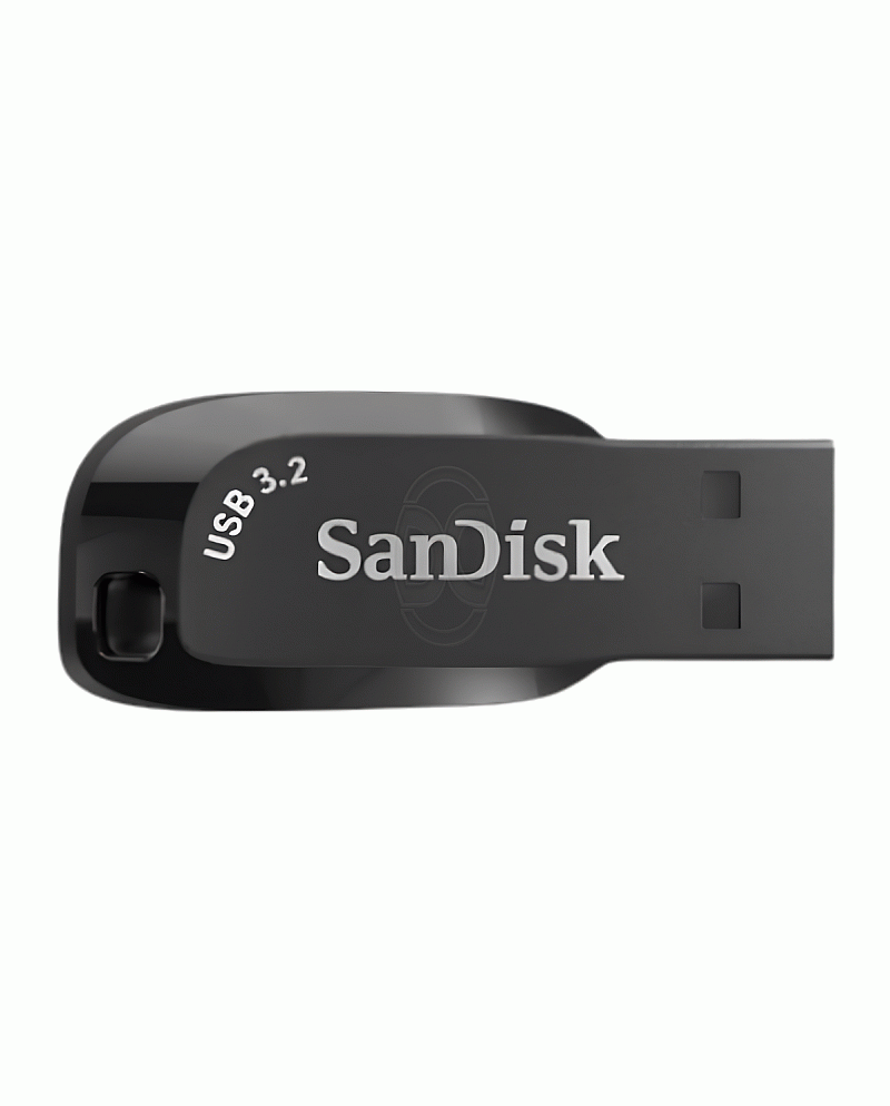 SanDisk Ultra Shift 128GB Flashdisk USB 3.2 Original - Black - SDCZ410-128G-G46