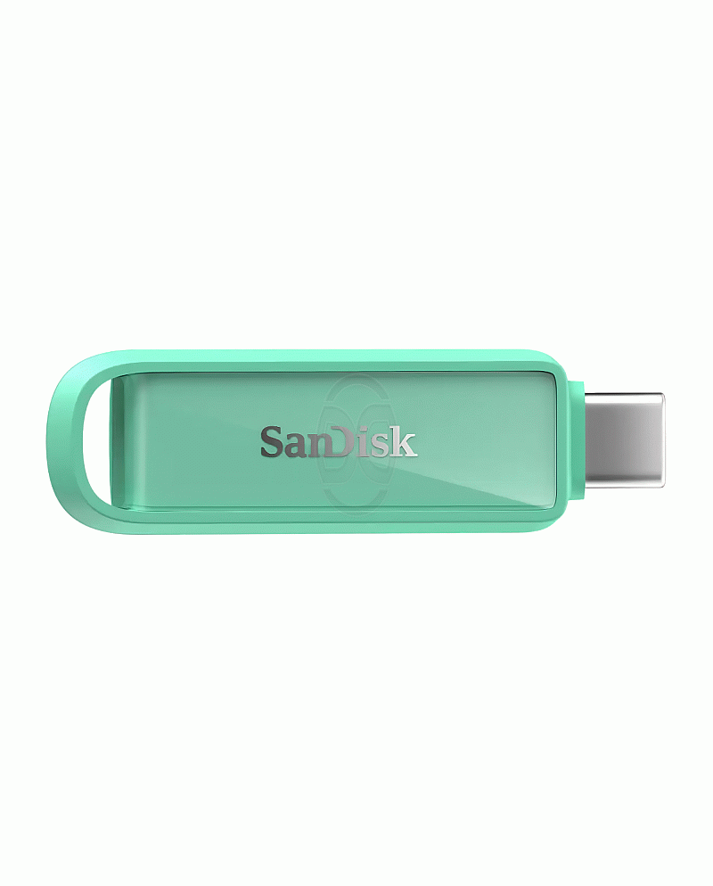 SanDisk Phone Drive USB-C 1TB Seafoam Green Flashdisk OTG iPhone 16 Original - SDIXS0N-1T00-GN6NǪ