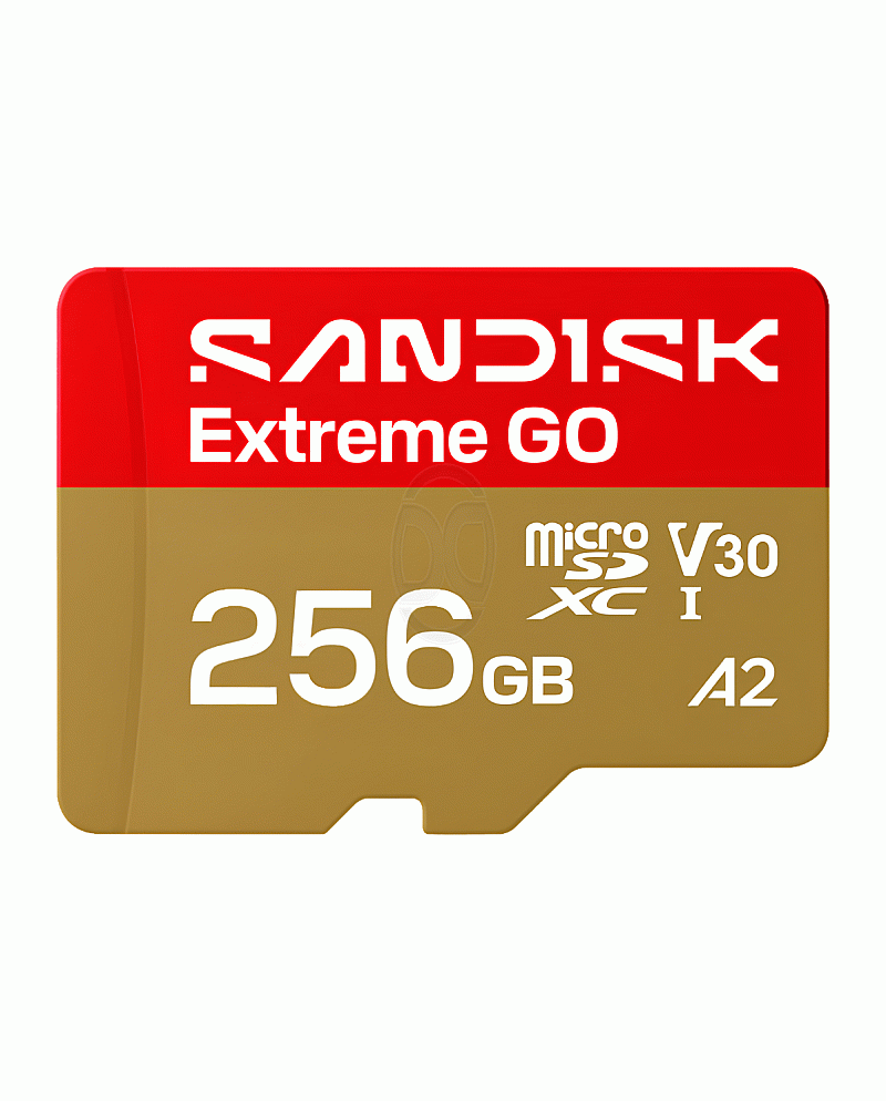 SanDisk Extreme GO MicroSD 256GB Read 240MB/s Write 160MB/s Original - SDSQXGN-256G-GN6MN
