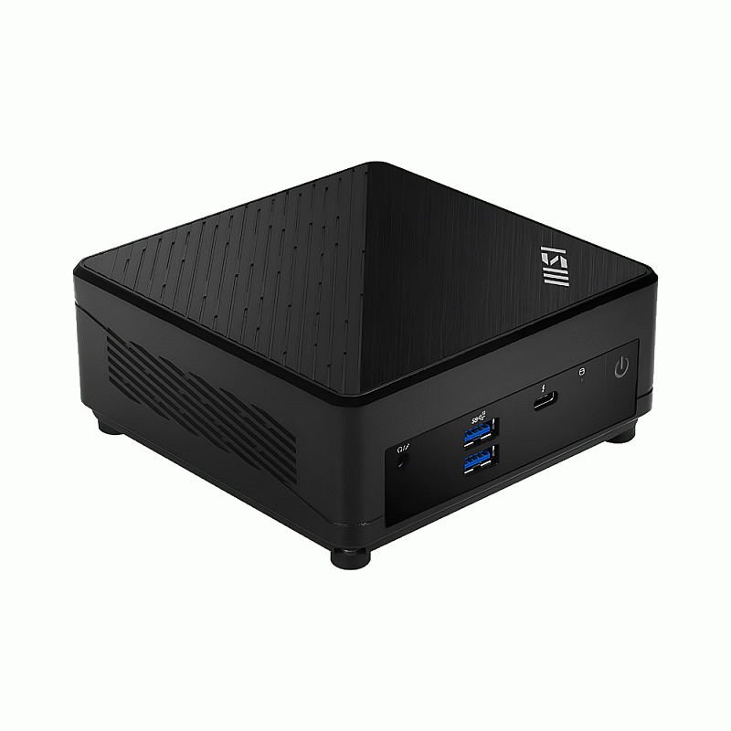 MSI Mini PC Cubi 5 Intel Core i7-1255U DDR4 Barebone DOS Thunderbolt 4 Dual LAN WiFi 6E Black - PR-PCM-MS-B0A8-B71255