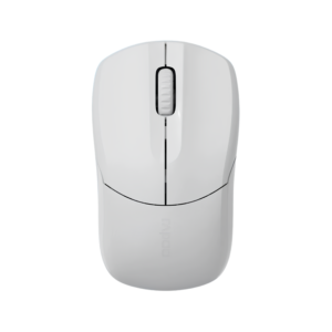Rapoo B1S Silent Grey Wireless Optical Mouse 2.4GHz 1200 DPI (Silent Click / 12 Months Battery) - Abu-Abu Garansi Resmi