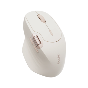 Rapoo MT560 Wireless Multi-Mode Mouse Silent Click Bluetooth – Milk Tea Brown