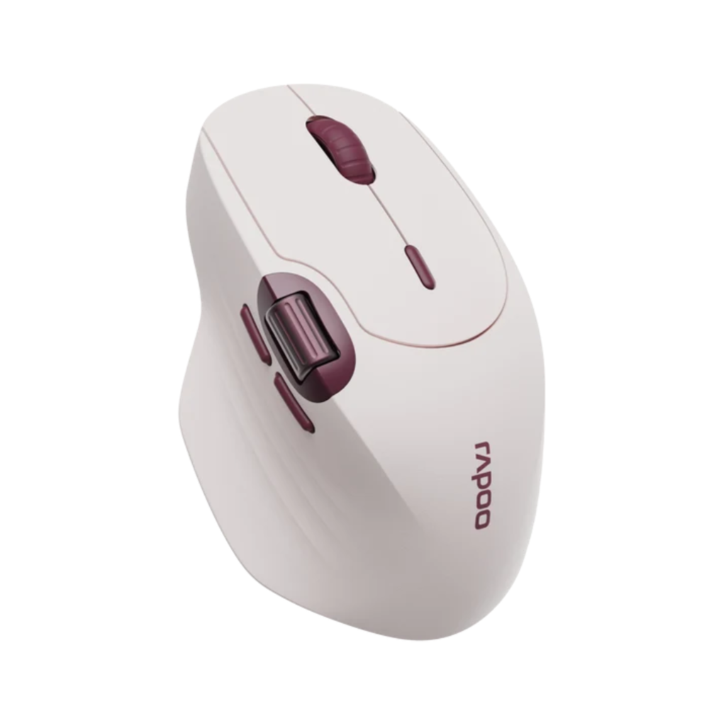 Rapoo MT560 Wireless Multi-Mode Mouse Silent Click Bluetooth - Vermeil