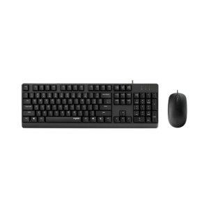 Rapoo X130Pro USB Wired Keyboard & Optical Mouse Combo Set – Garansi Resmi