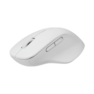 Rapoo M50 Plus Silent White Wireless Optical Mouse 2.4GHz (Silent Click / Ergonomic Design / Lightweight 68g) – Putih Garansi Resmi